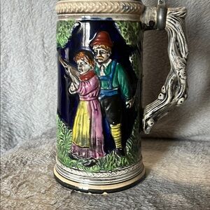 Colorful Ceramic Beer Stein